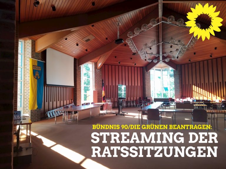 Übertragung der Ratssitzungen