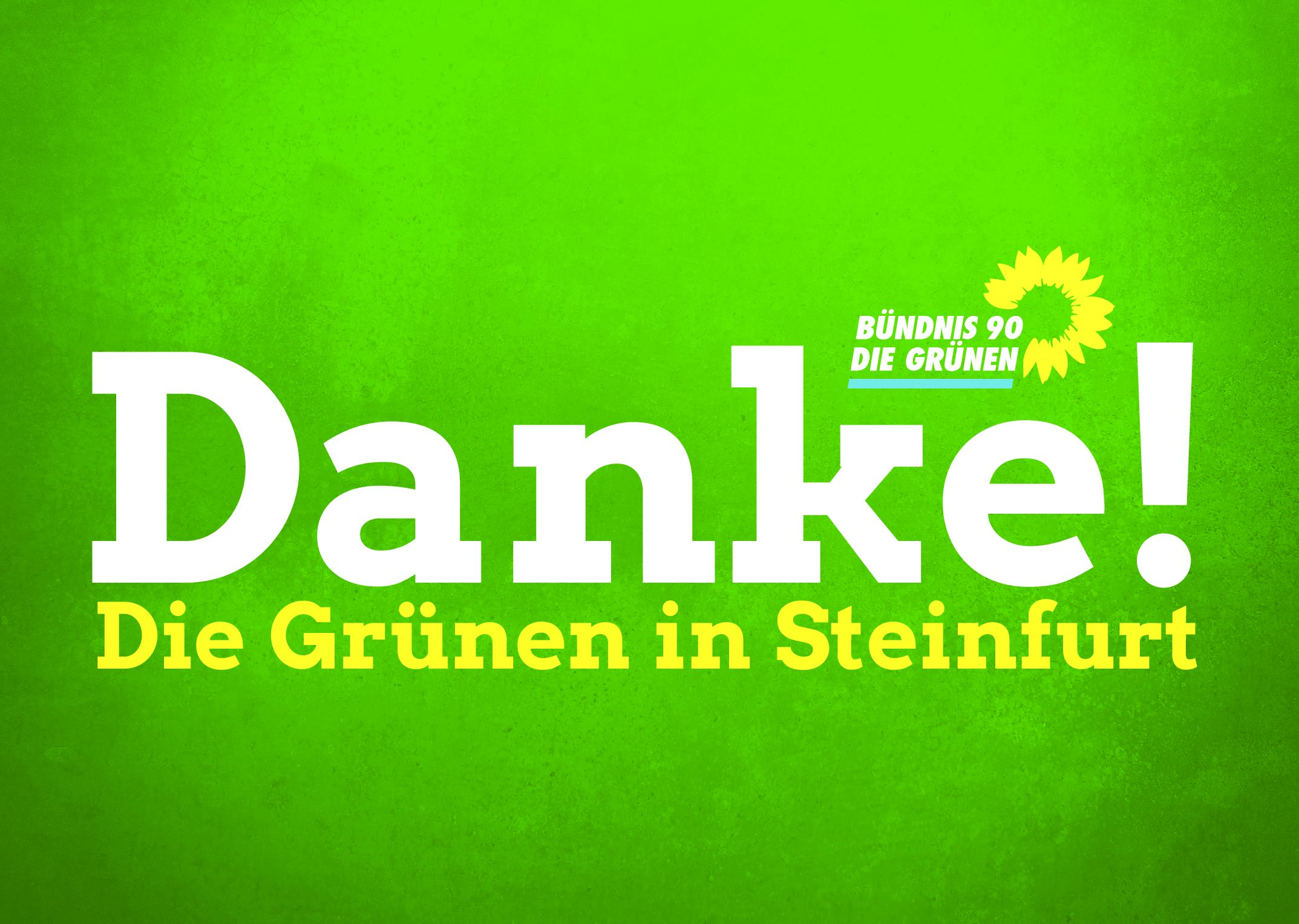 Danke für dieses Wahlergebnis