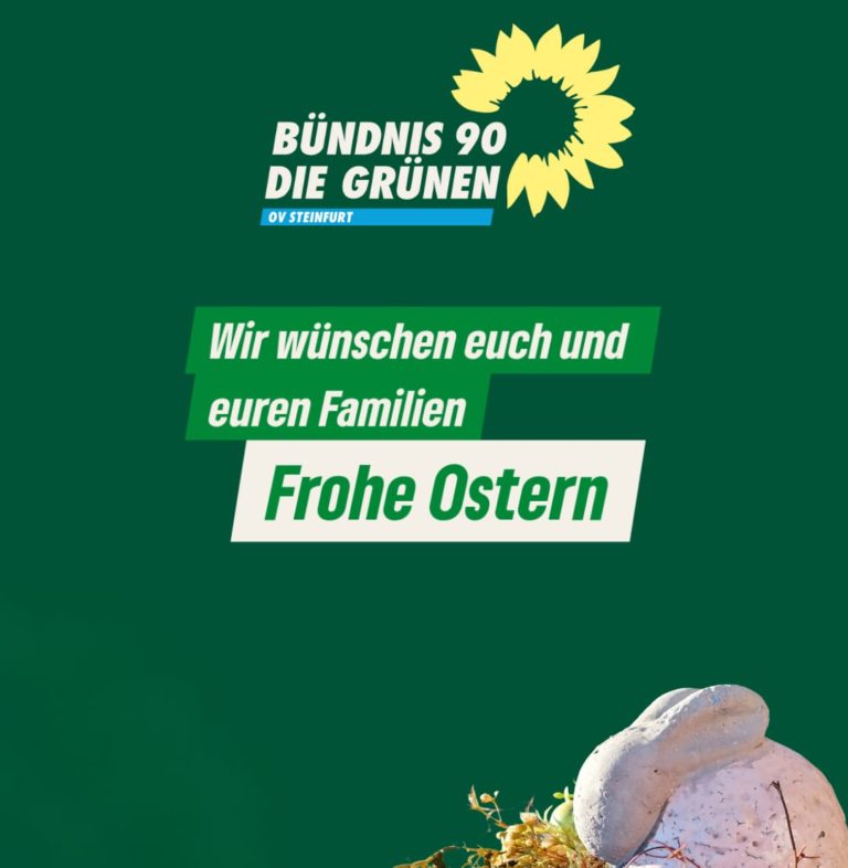 Frohe Ostern wünscht der Ortsverband Steinfurt!